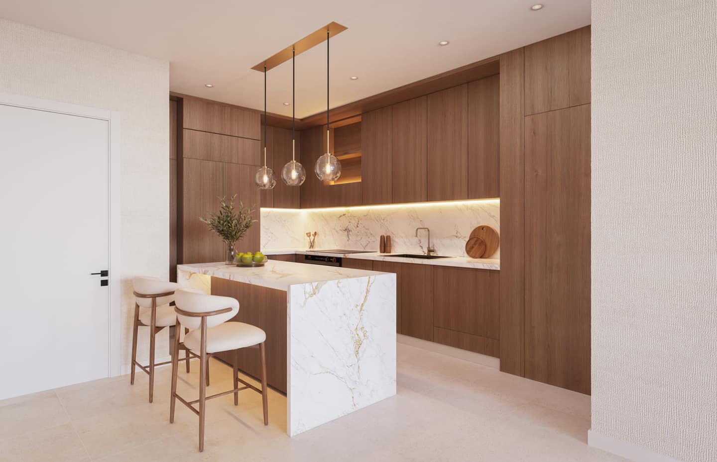 Eden Residences kitchen interior